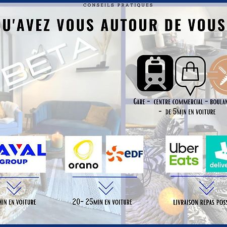 # Beta # Netflix & Wifi Apartman Cherbourg-en-Cotentin Kültér fotó
